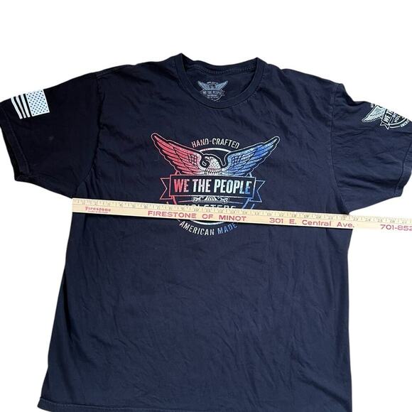 WE THE PEOPLE men’s size 2 XL black short sleeve shirt - Picture 8 of 8